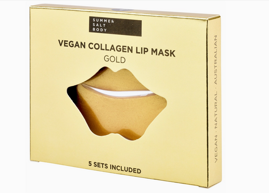Vegan Gold Lip Mask